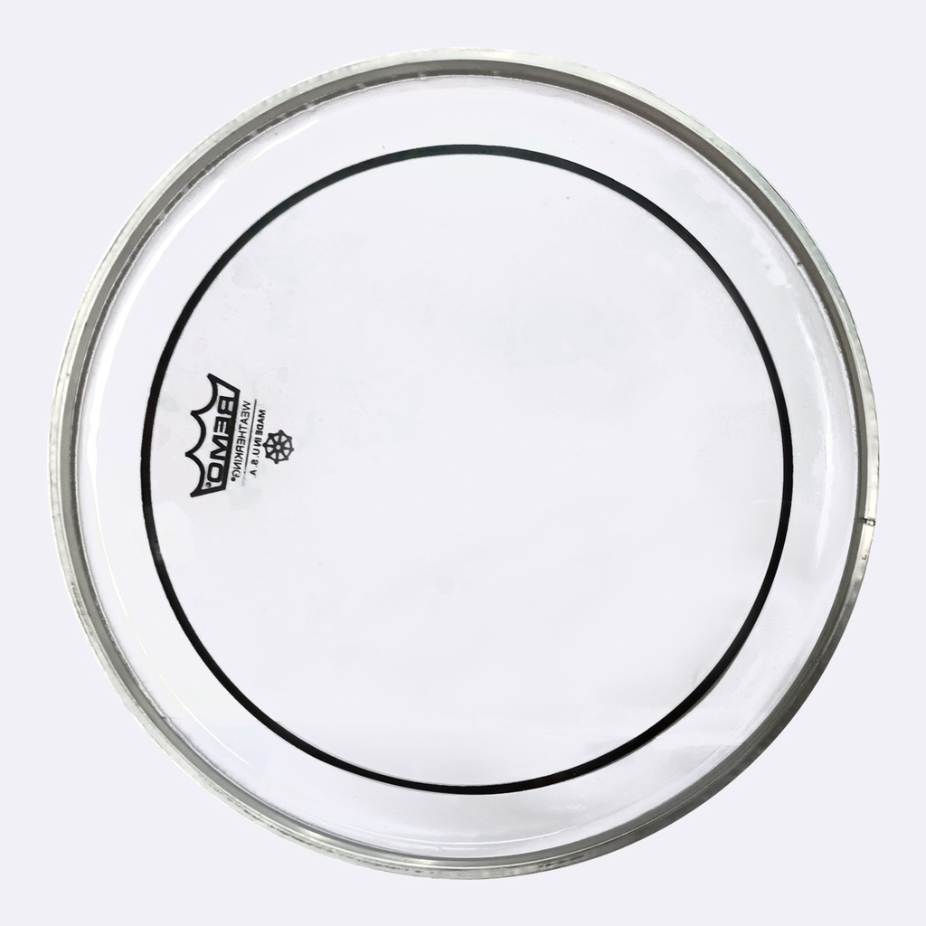 12" Remo Weather King Drumhead Transparent (Doubleply) Shopee Philippines