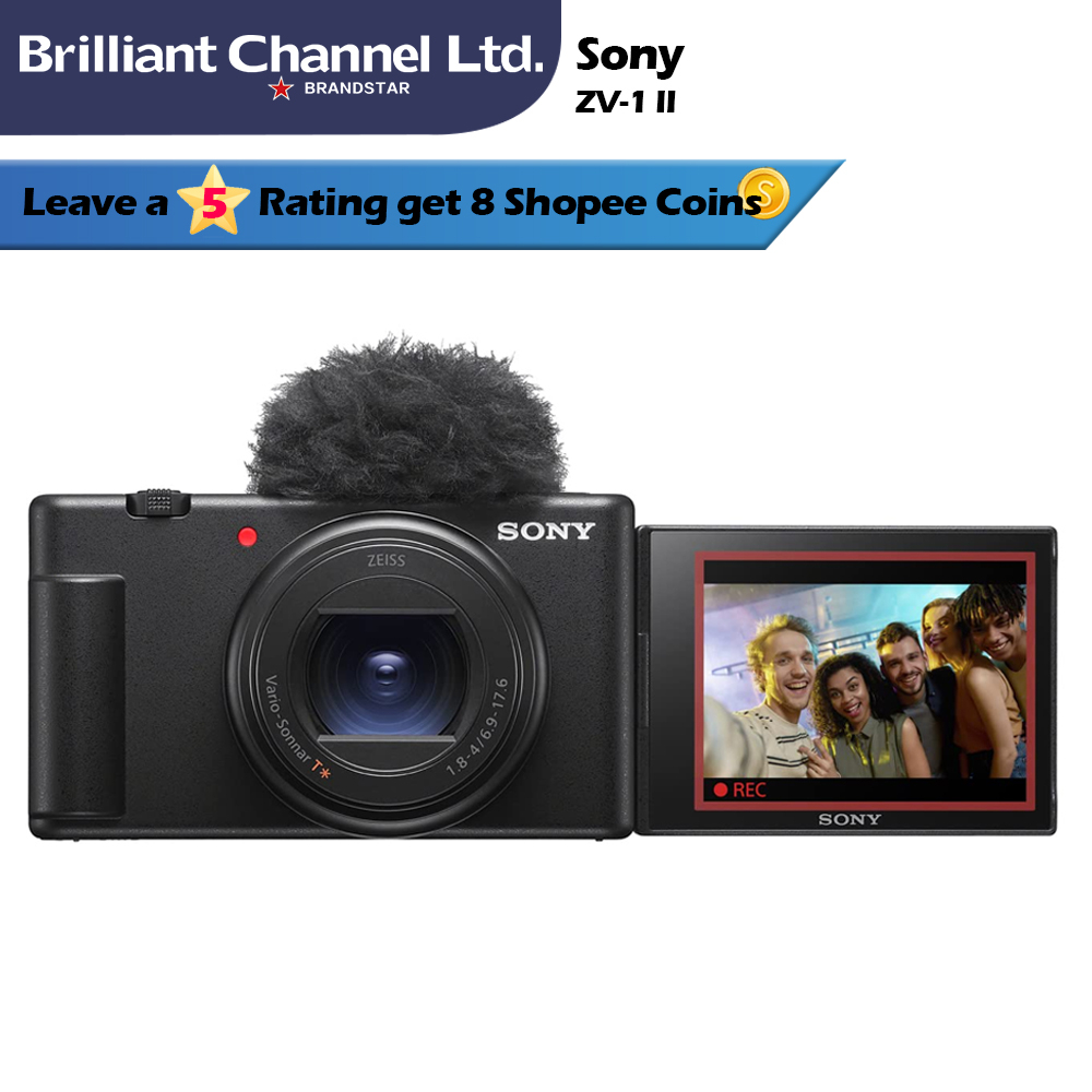 Sony ZV1 II Vlog Camera for Content Creators and Vloggers Shopee Philippines
