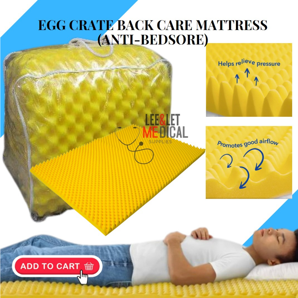 Egg Crate Back Care Mattress (AntiBedsore) Shopee Philippines