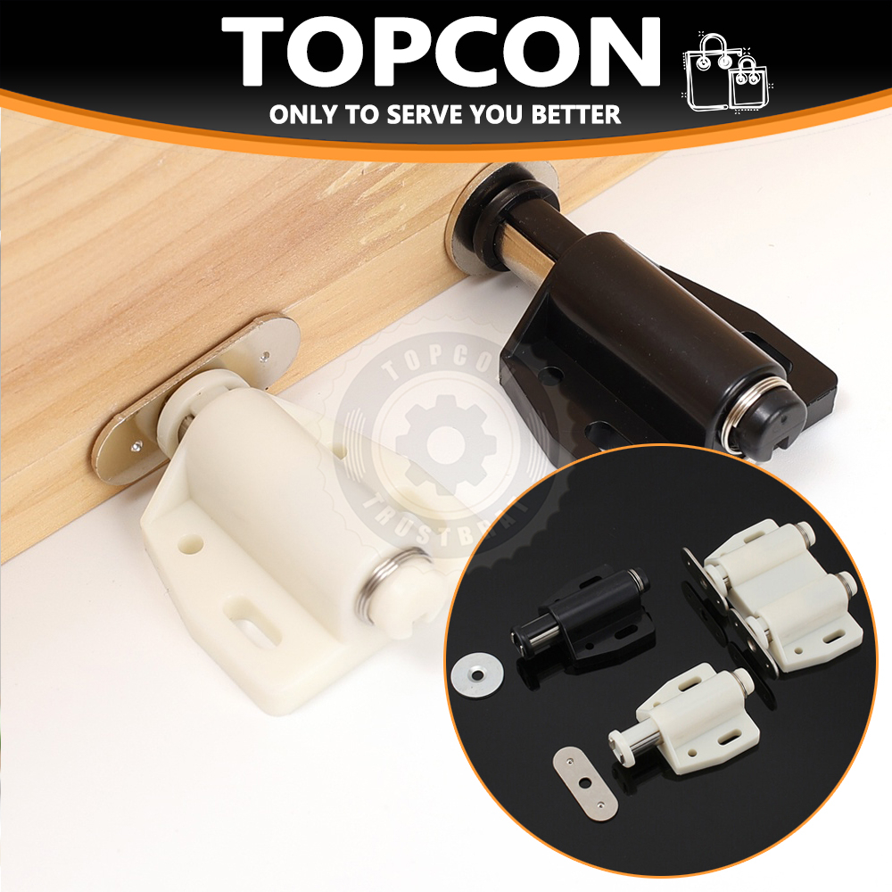 Single/Double Push to Open Hidden door lock For Kitchen