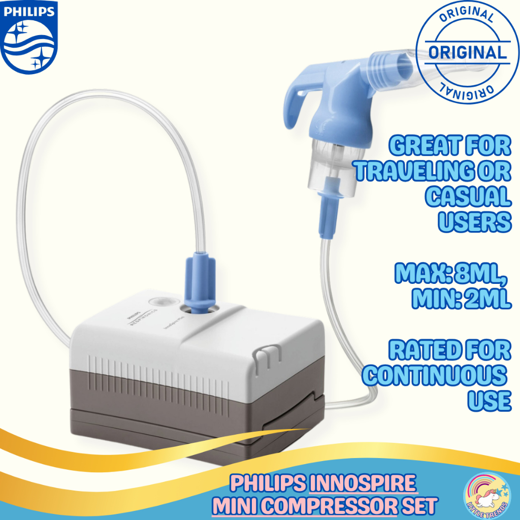 PHILIPS INNOSPIRE Authentic Mini Portable Compressor Nebulizer System