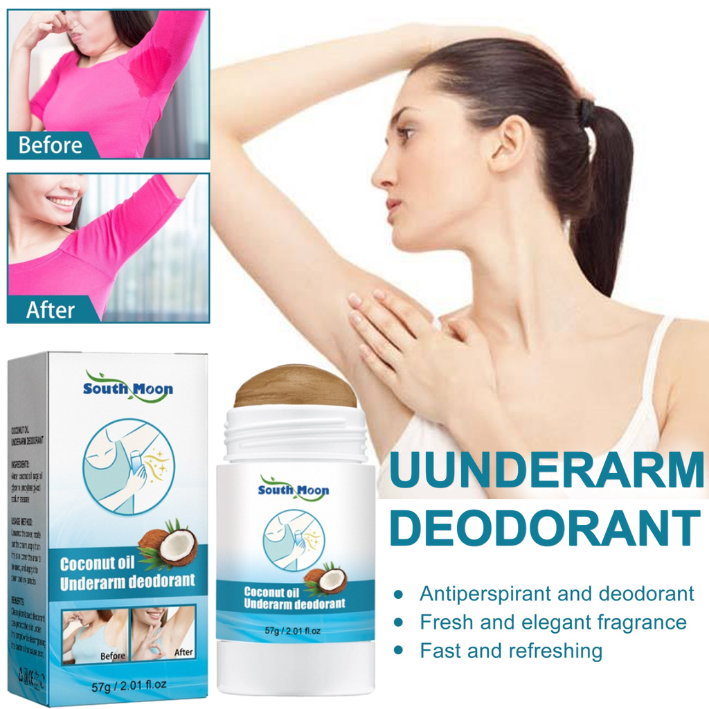 Coconut Oil Underarm Antiperspirant Deodorant Stick Natural Deodorant