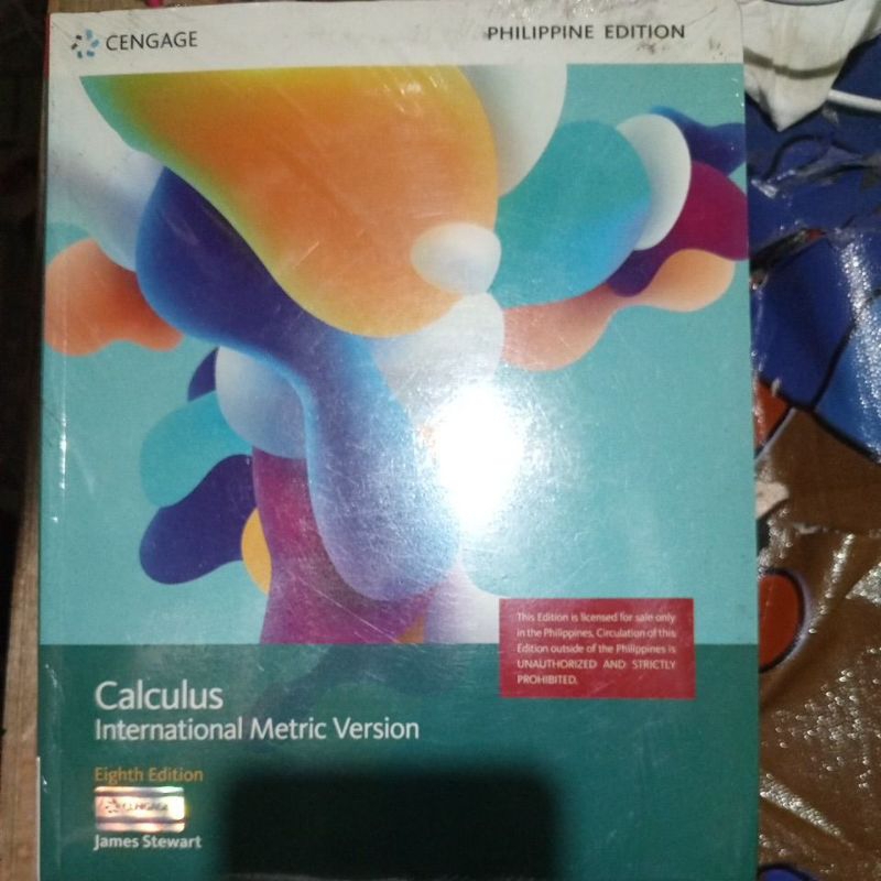 Calculus International Metric Version (Eighth Edition) | Shopee Philippines