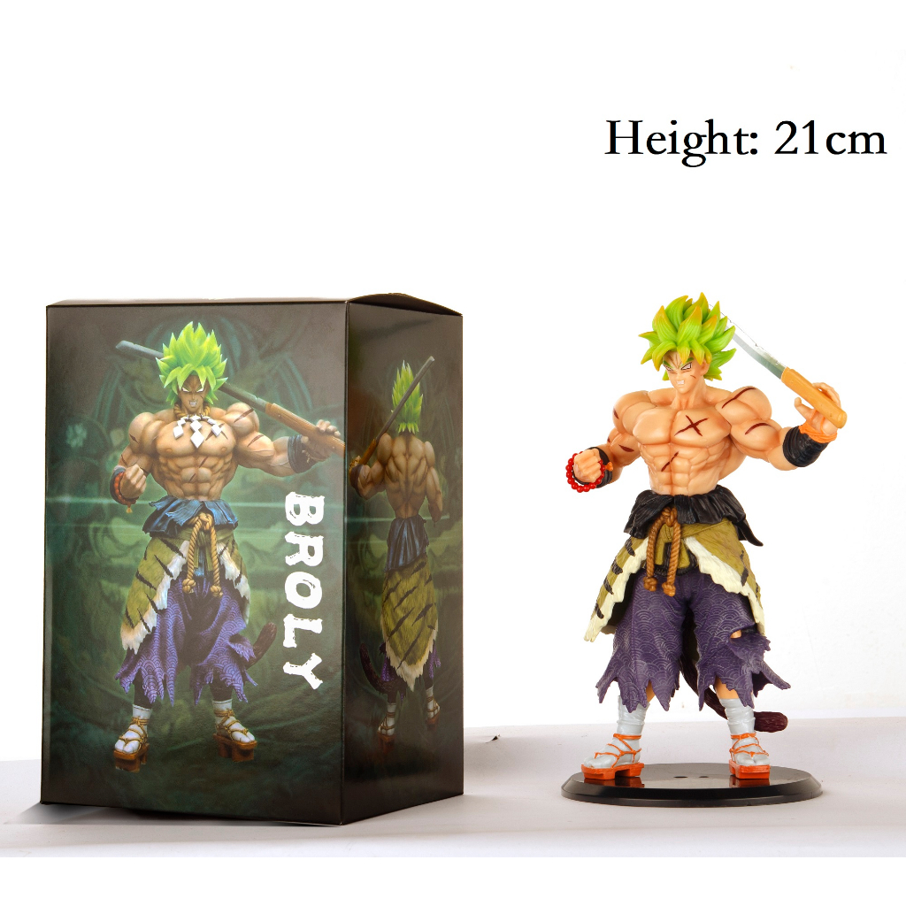 Dragon Ball Z DBZ Goku Broly Samurai Suit Collectible Figure | Shopee ...