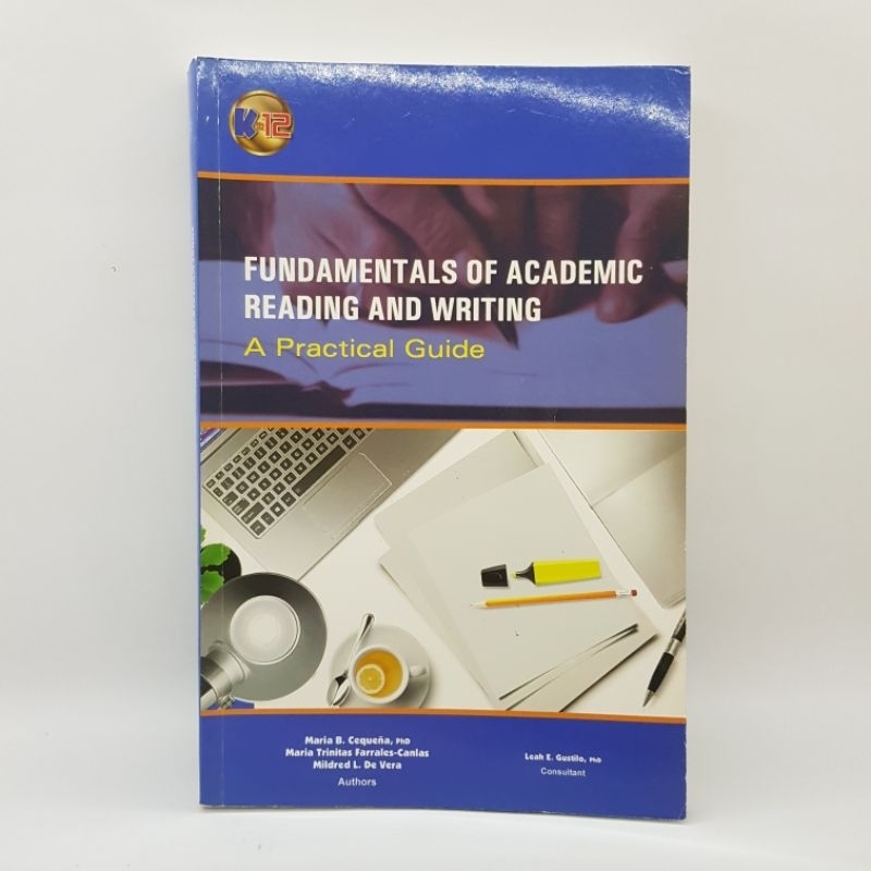 Fundamentals of Academic Reading and Writing Grade 11 12 Junior Senior