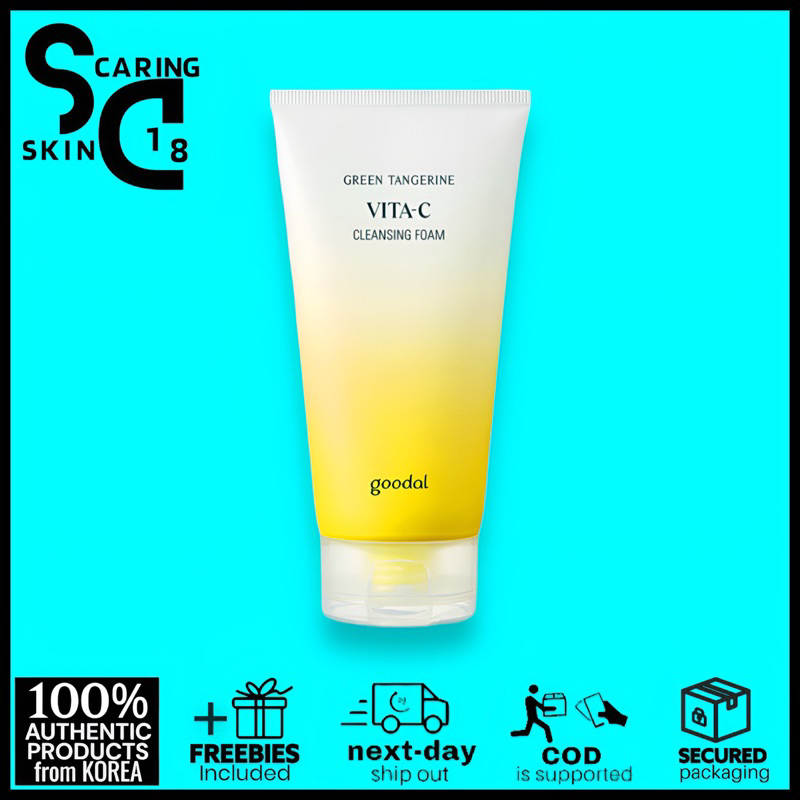 Goodal Green Tangerine Vita C Cleansing Foam 150ml by SkinCaring18