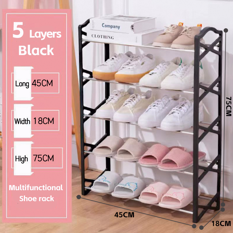 OLA Multi-layer shoe rack student dormitory assembled storage rack ...