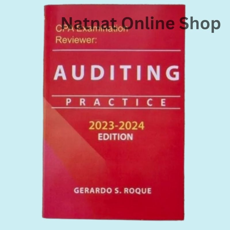 CPA Examination Reviewer Auditing Practice 2023 to 2024 edition