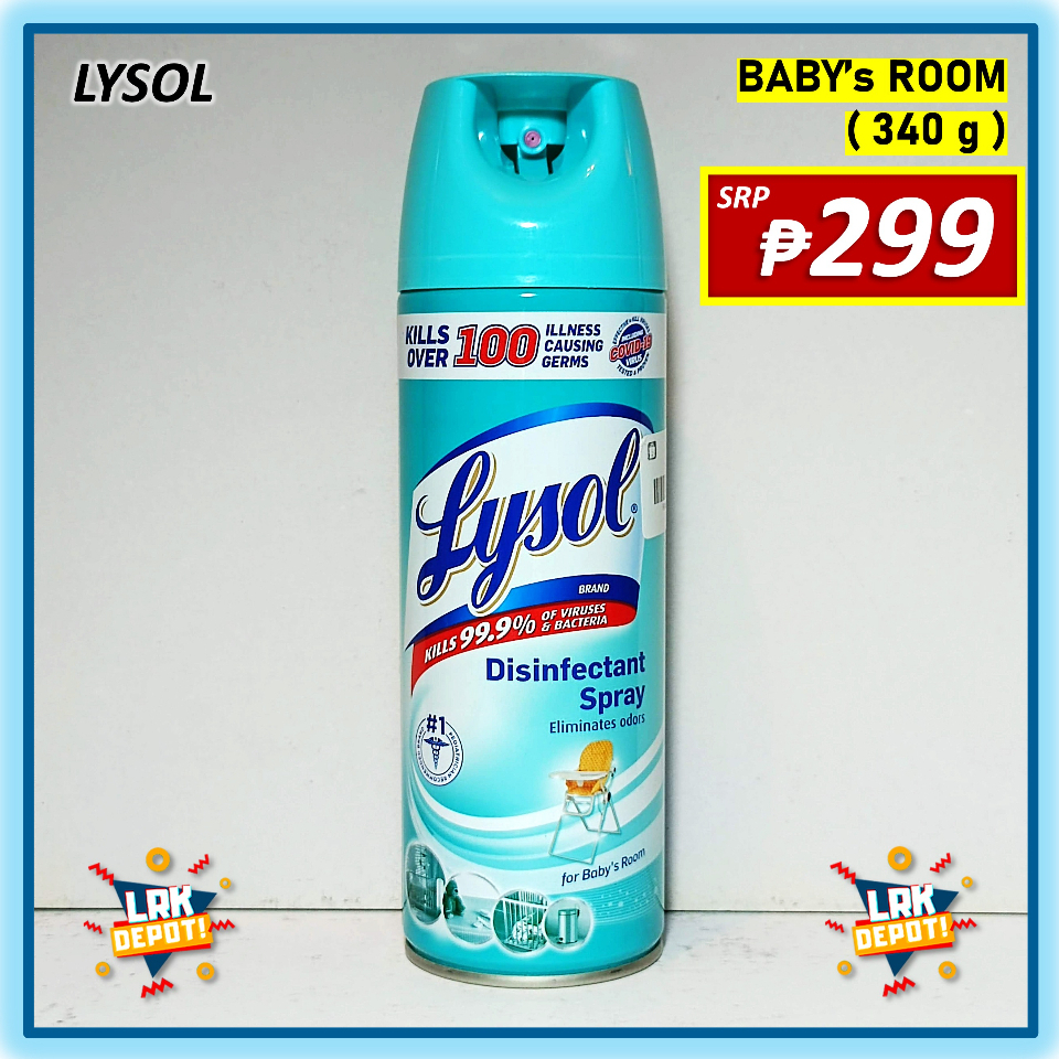 LYSOL Disinfectant Spray (Baby's Room Scent) 340 g for