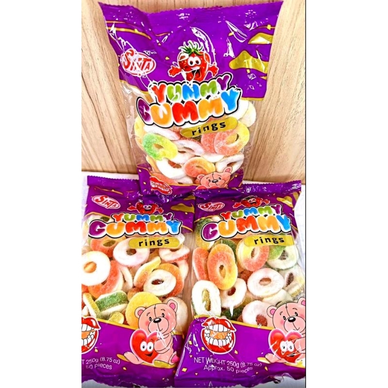 Gummy Ring Pouch !!! 50pcs/Pack | Shopee Philippines