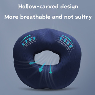 Memory Foam Coccyx Seat Cushion Breathable Chair Cushion Hemorrhoids ...