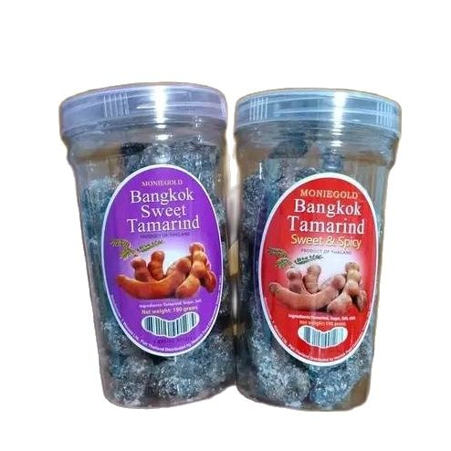 MONIEGOLD Bangkok Tamarind 190g Cannister Sealed Sweet and MONIEGOLD Bangkok Tamarind 190g Cannister Sealed Sweet and