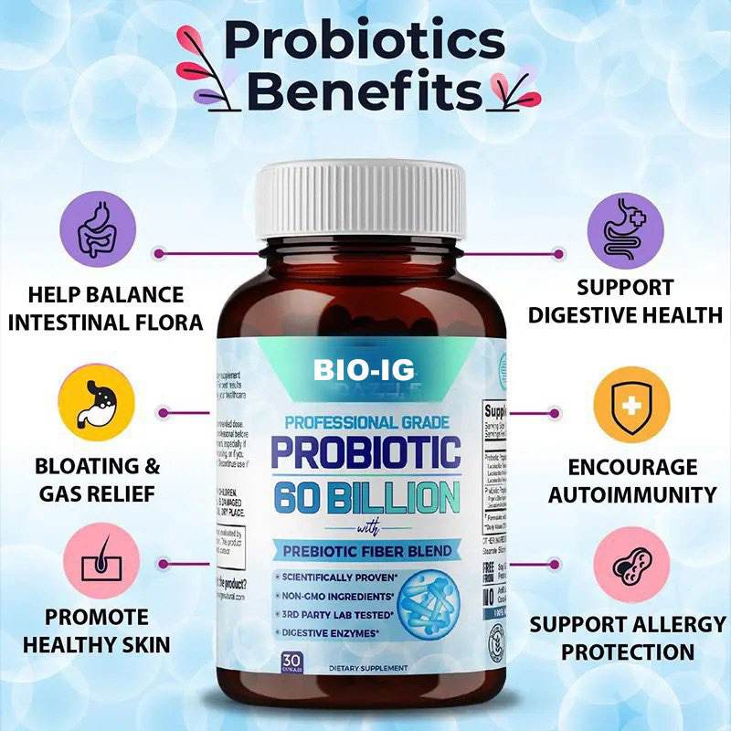 BIO-IG PROFFESIONAL GRADE PROBIOTICS | Shopee Philippines