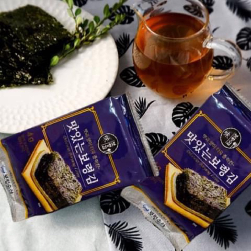 BUY 1 GET 1 BUNDLE Nori Snack Seaweed Laver 4g/pack 3 packs per bundle