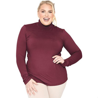 Plus size outlet cotton turtlenecks