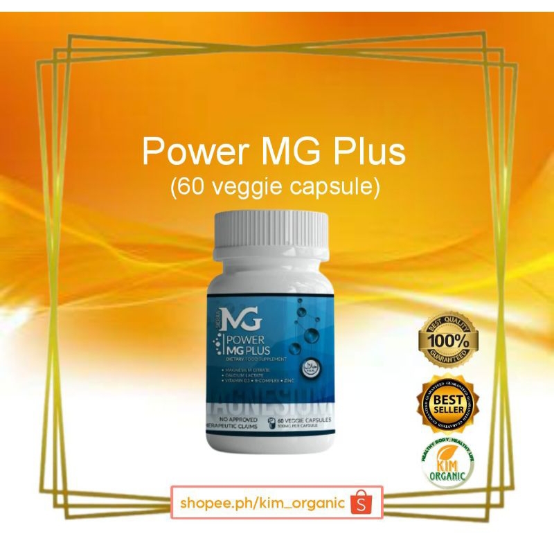 MAGNESIUM POWER PLUS CAPSULE (60s) Shopee Philippines
