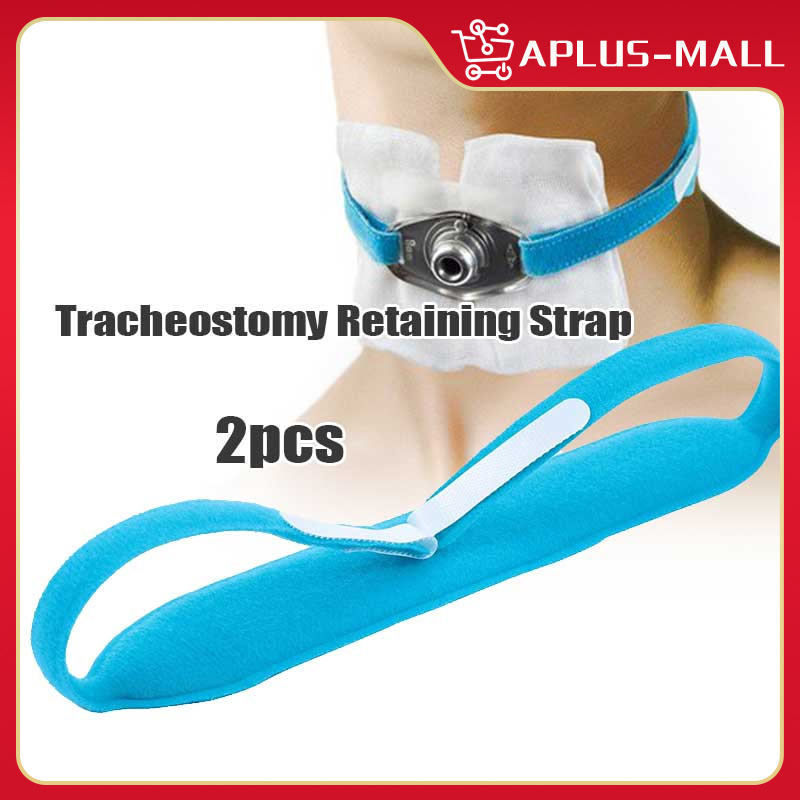 2Pcs Breathable Tracheostomy Retaining Strap Tracheostomy Tube Holder ...