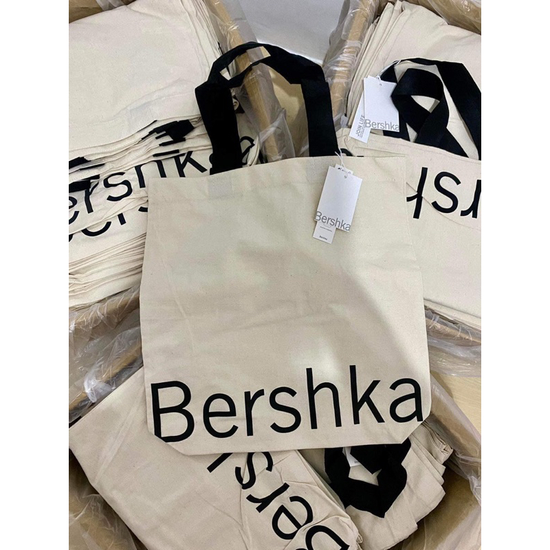 AUTHENTIC Original Bershka Totebag made in Spain Aesthetic Minimalist Trendy Bag