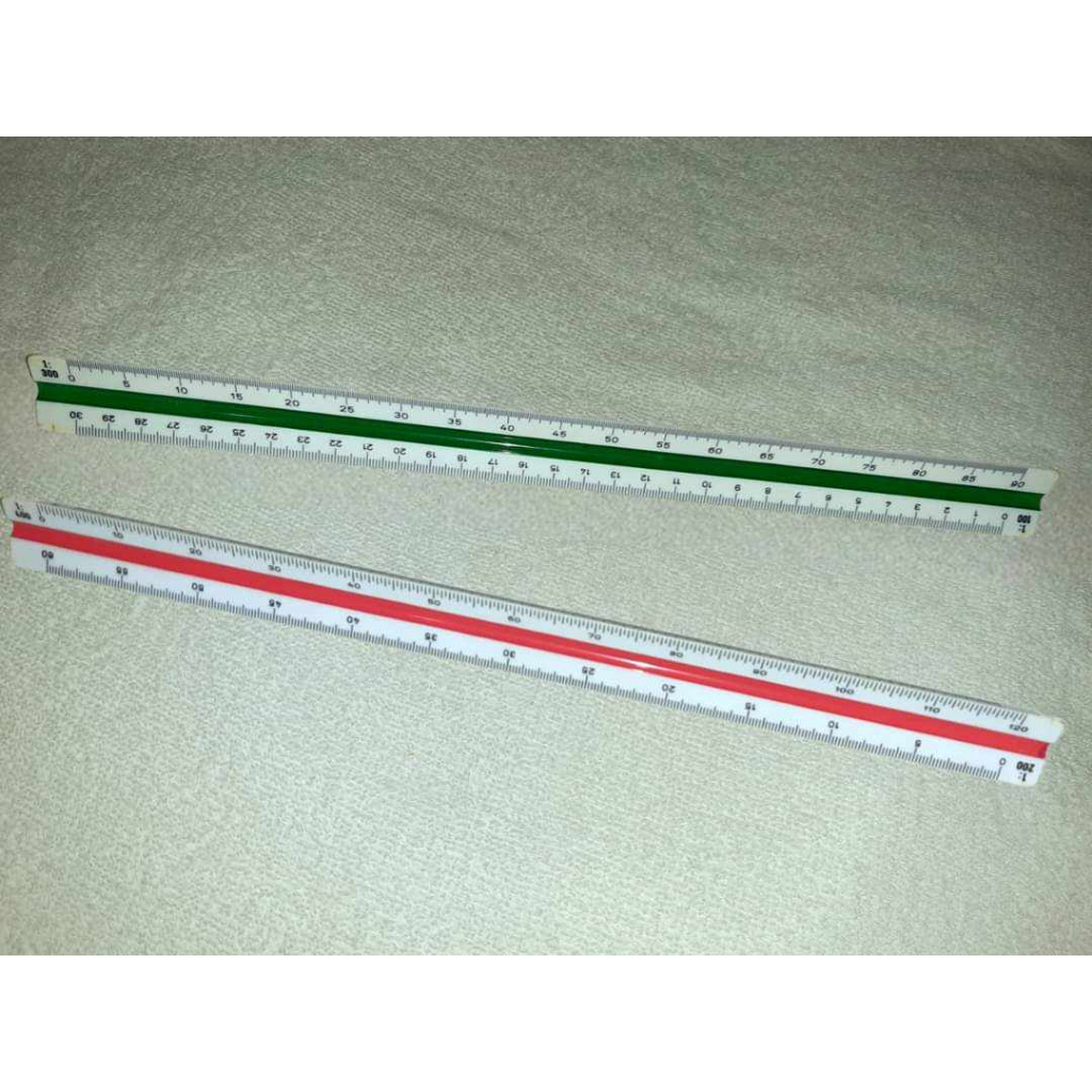 Staedtler Triangular Scale Ruler (PRELOVED) Shopee Philippines