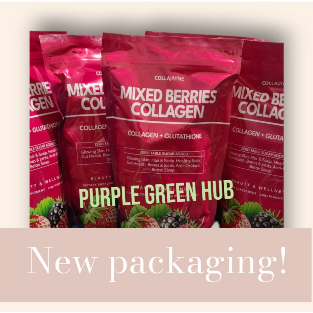 New Packaging! COLLAJAYNE Mixed Berries (Glutathione + Collagen