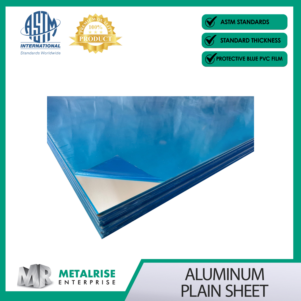 Aluminum Sheet 2mm thickness (different size dimensions) | Shopee