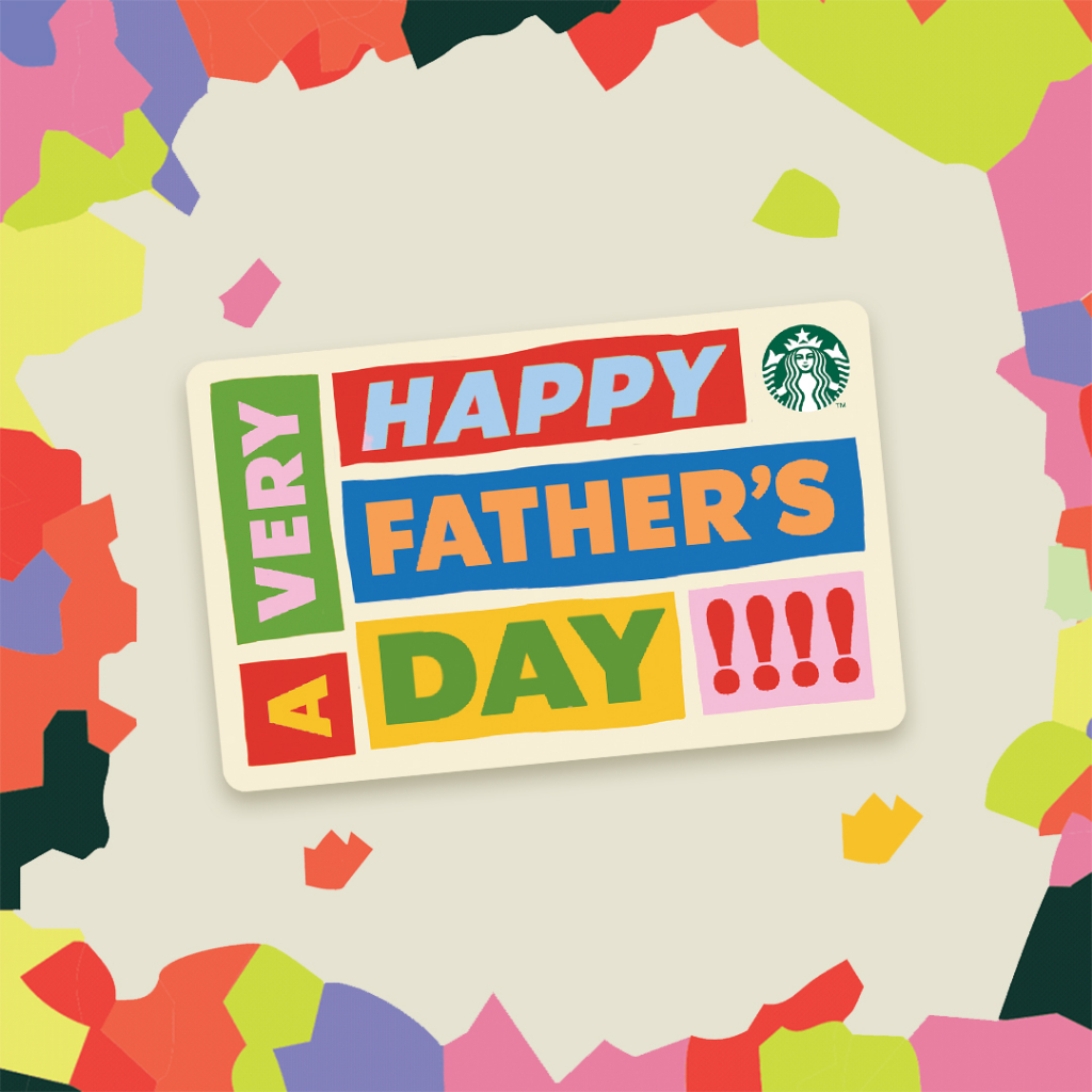 Starbucks Happy Father's Day Gift Card Shopee Philippines