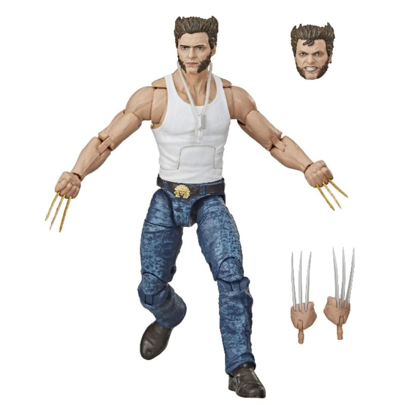 Marvel Legends X-Men Wolverine Logan Hugh Jackman 6 inch 1:12 scale ...