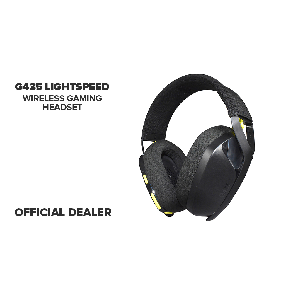 Logitech G435 LIGHTSPEED Wireless Gaming Headset Shopee Philippines