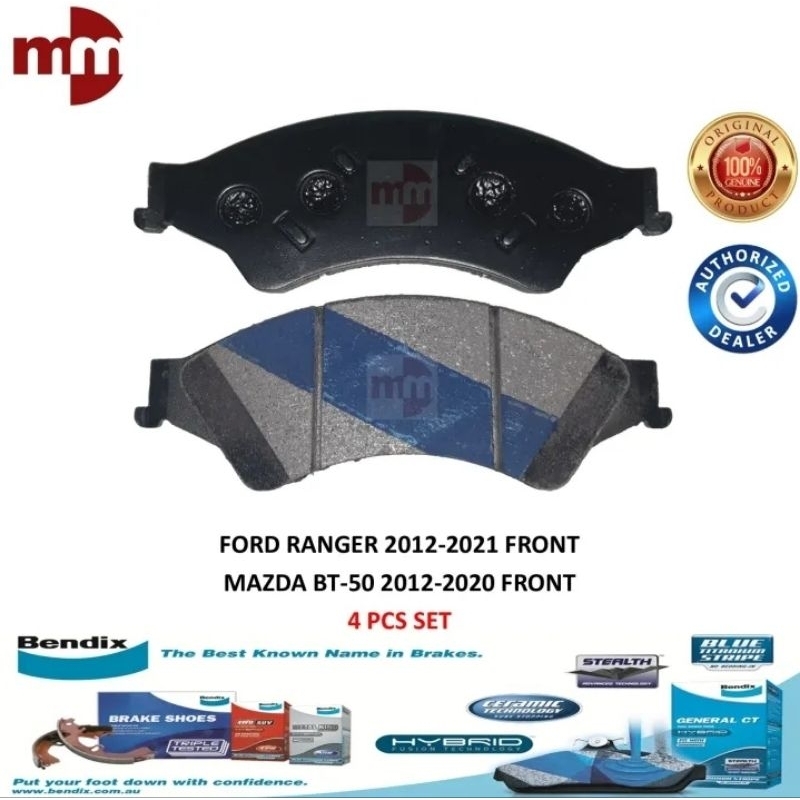 Brake Pad FORD RANGER 2.2 (DB2074) | Shopee Philippines