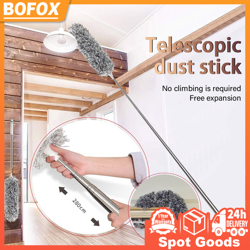 Feather Duster Cleaner Retractable Pole Static Duster Gap Cleaning