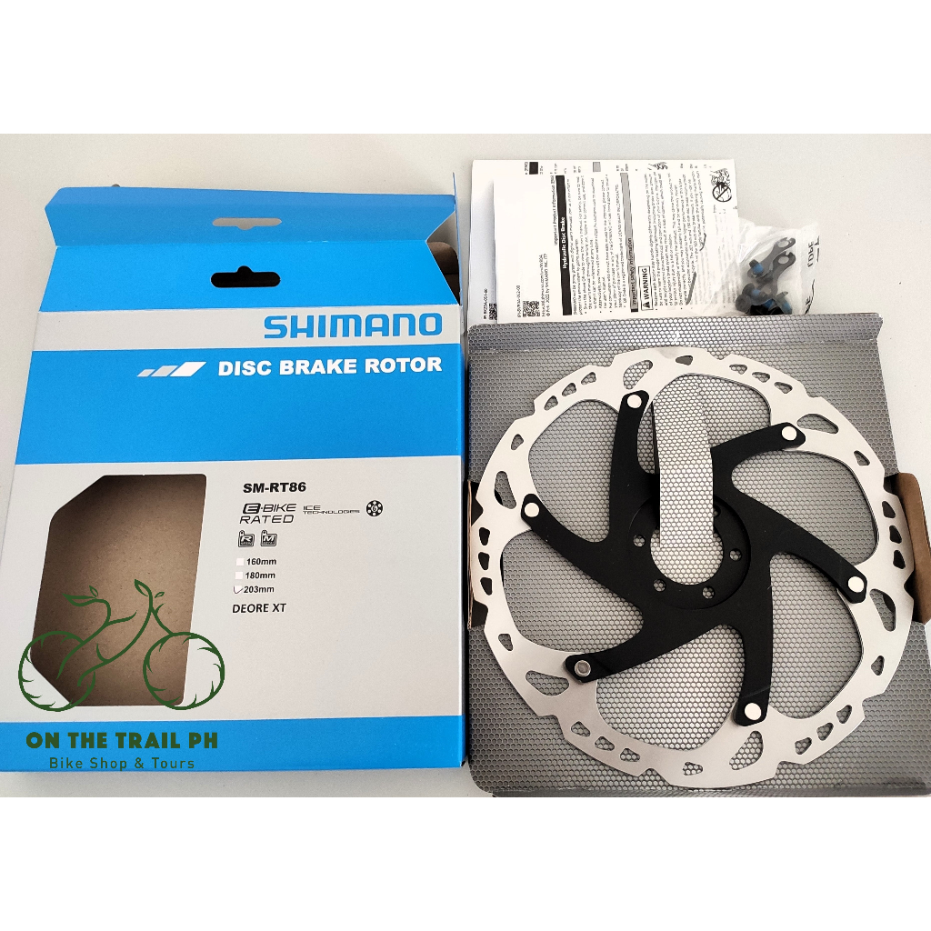 Shimano Deore XT Saint SM-RT86 Ice Tech 6-Bolt Disc Brake Rotor – 160mm Or 180mm – Made In Japan - View #3