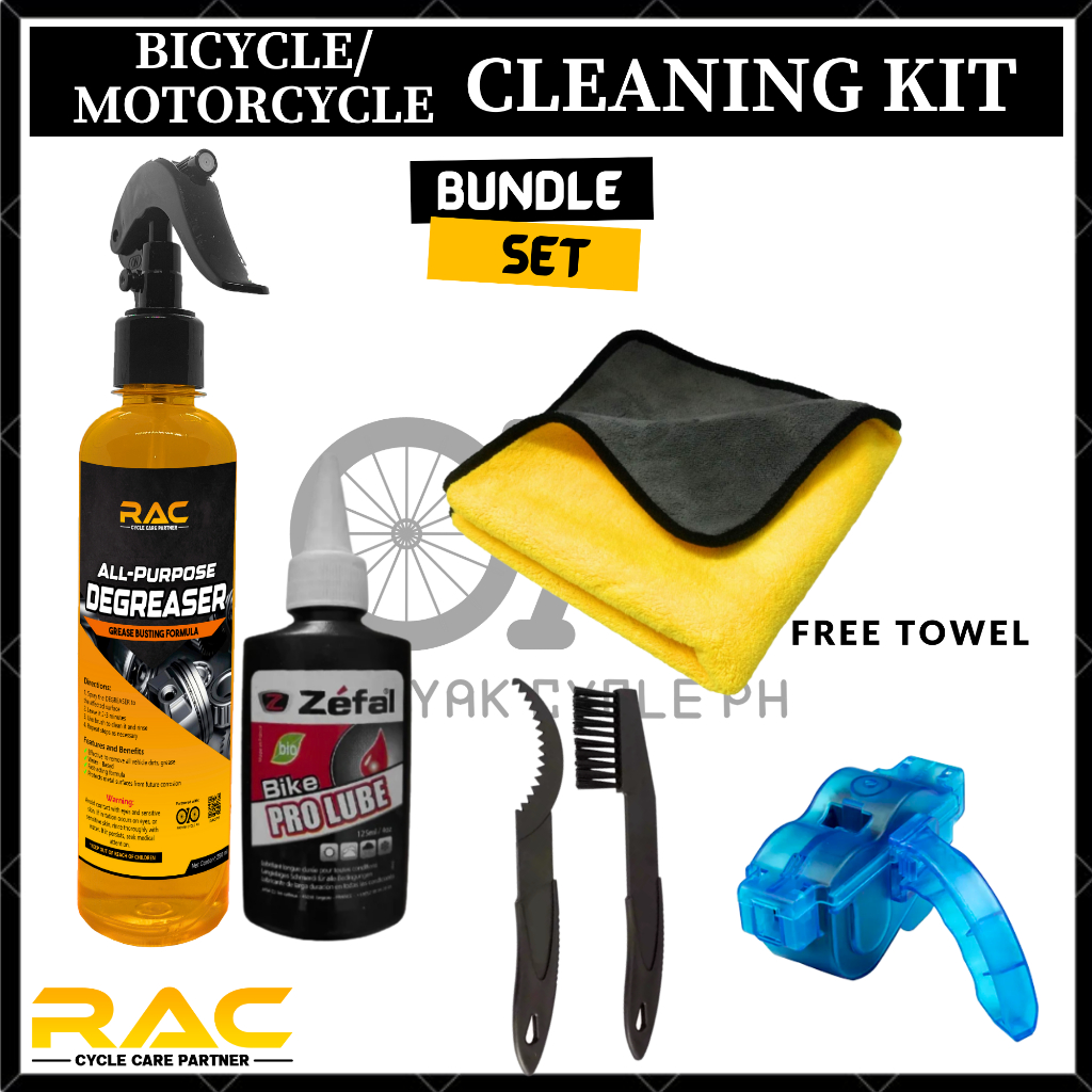 RAC Bike/Motorcycle 250ml All Purpose Degreaser with Chain Lube Chain