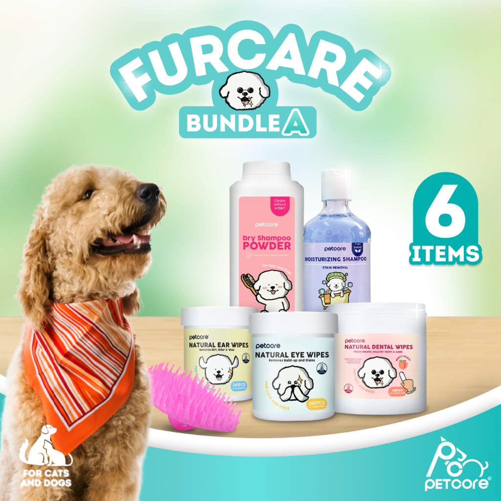 Furcare Bundle by Petcore Grooming Essentials for Cats and dogs pet