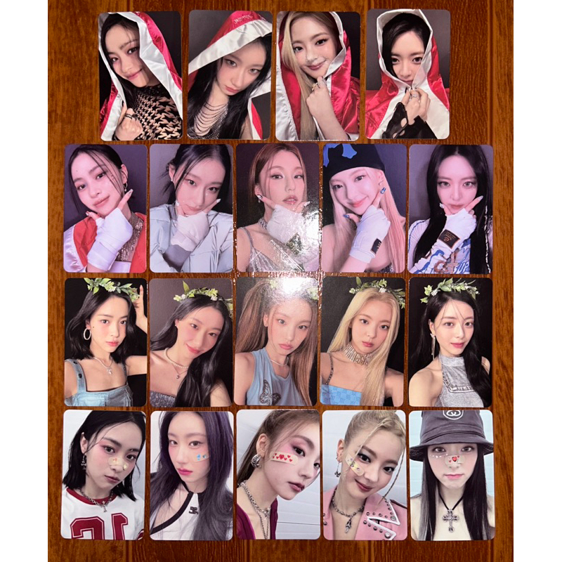 Itzy Kill My Doubt Official Photocards 