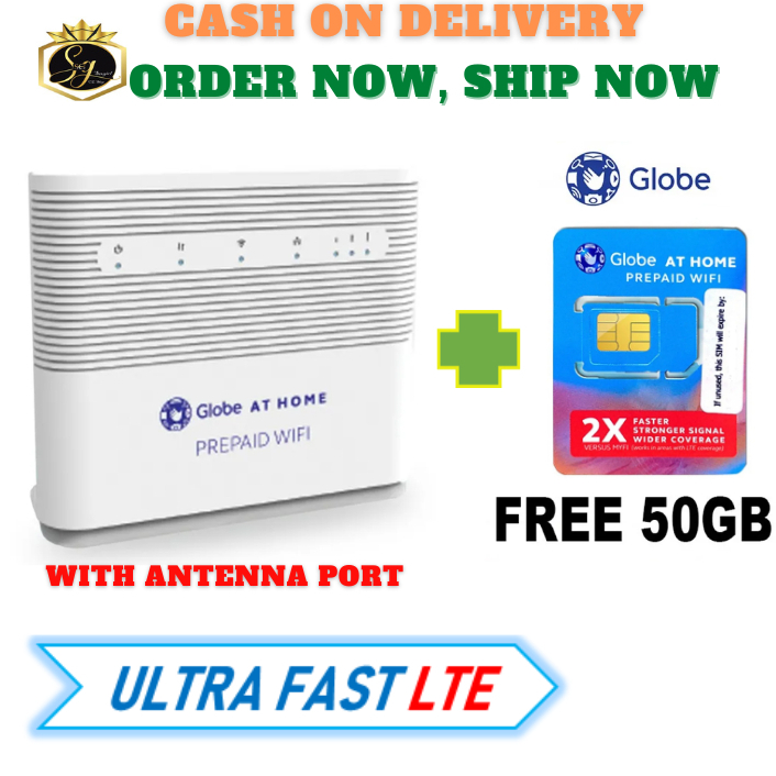 Globe At Home Prepaid WiFi New N401 Modem Shopee Philippines