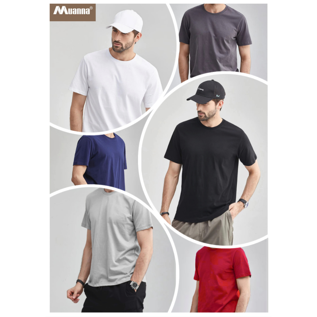DRI FIT tshirt for Men & Women Unisex American size Plain color Short  sleeve top neck Round