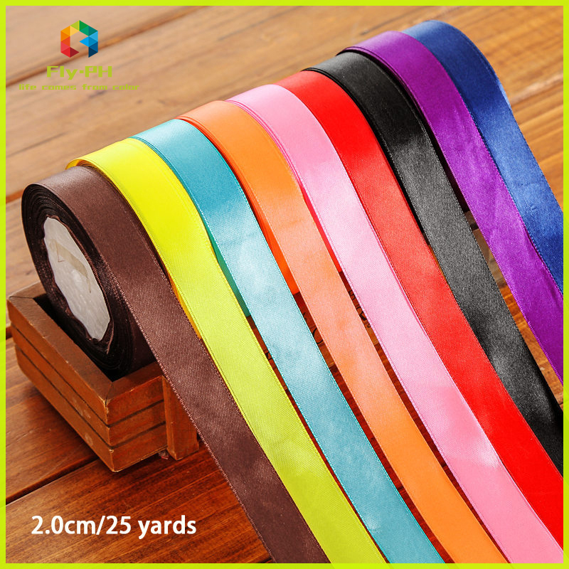 Fly.PH | 25Yards/22m/Roll 2cm ribbon, satin ribbon, decorative ribbon ...