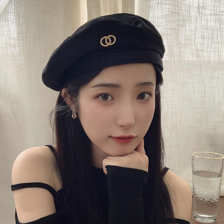Beret Hat Styles For Girls JH COD Girl Elegant Berets Hat Classic