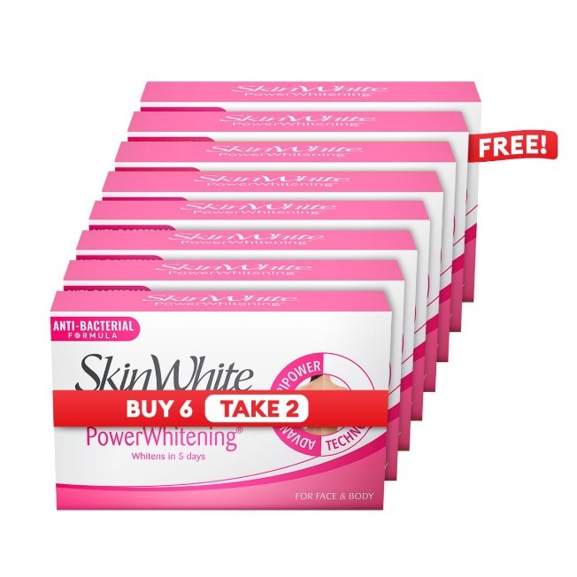 [Online Exclusive] SkinWhite PowerWhitening Soap 125g With Face and ...
