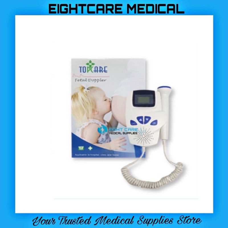 Fetal Doppler Digital (Blue), TOPCARE – Philippine Medical Supplies