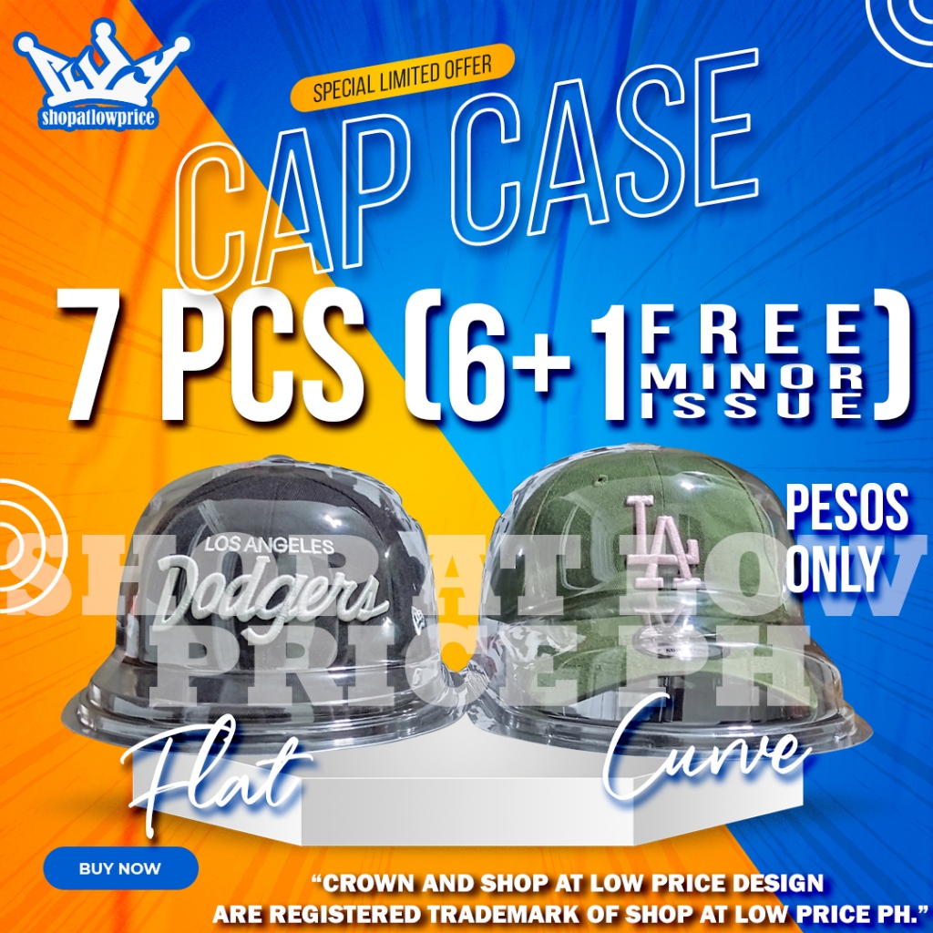 7 PCS CAP CASE HIGH QUALITY (6+1 MINOR ISSUE) BY SHOP AT LOW PRICE PH ...