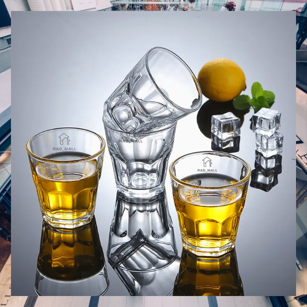 RADMALL [12PCS] High Quality Shot Glass / Drinking Glassware Shopee