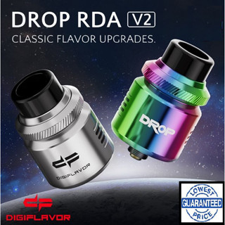 Digiflavor Drop V Rda Atomizer Dual Airflow Shopee Philippines