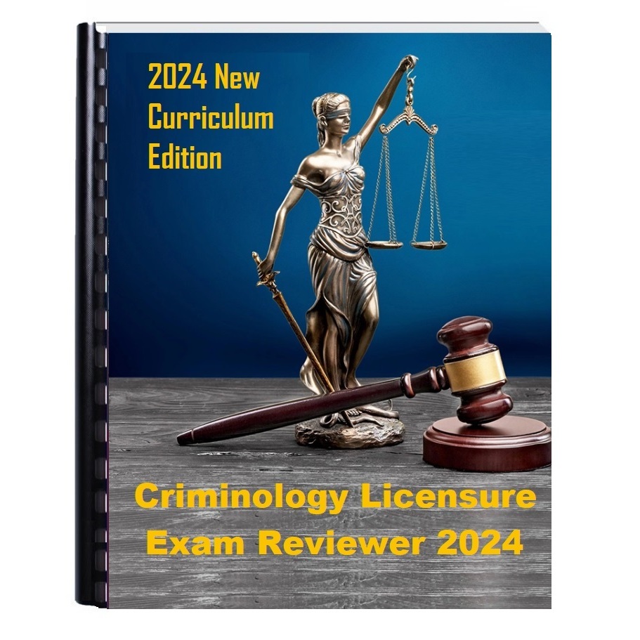 Criminologist Board Exam Reviewer 2024 New Curriculum Edition Shopee