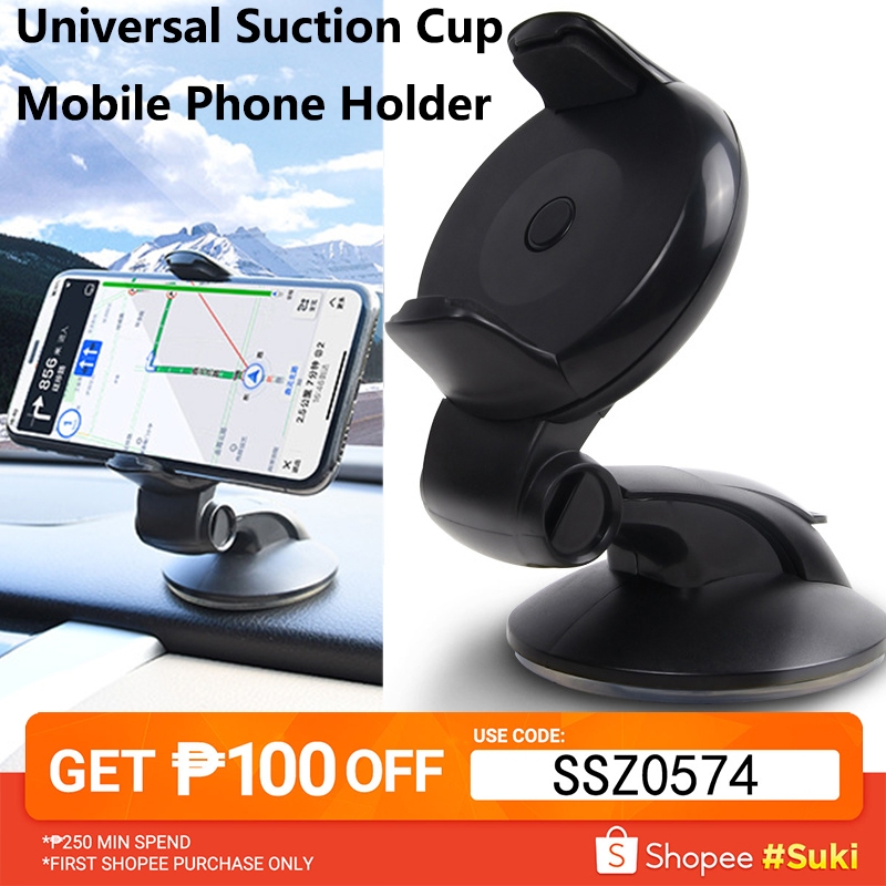 Universal Rotation Car Phone Holder Dashboard Windshield Suction Holder For Cell Phone Mount