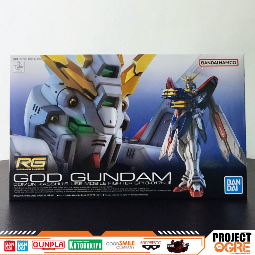 RG 1/144 God Gundam Model Kit | Shopee Philippines