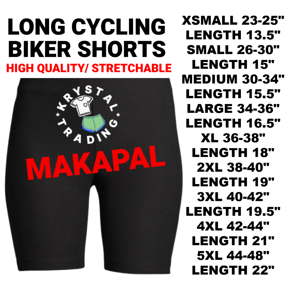 Plus Size Cycling Shorts Long Biker mall quality Shopee Philippines
