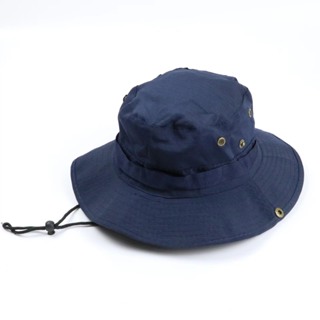 Breathable Outdoor Men Fishing Wide Brim Garden Bucket Hat waway