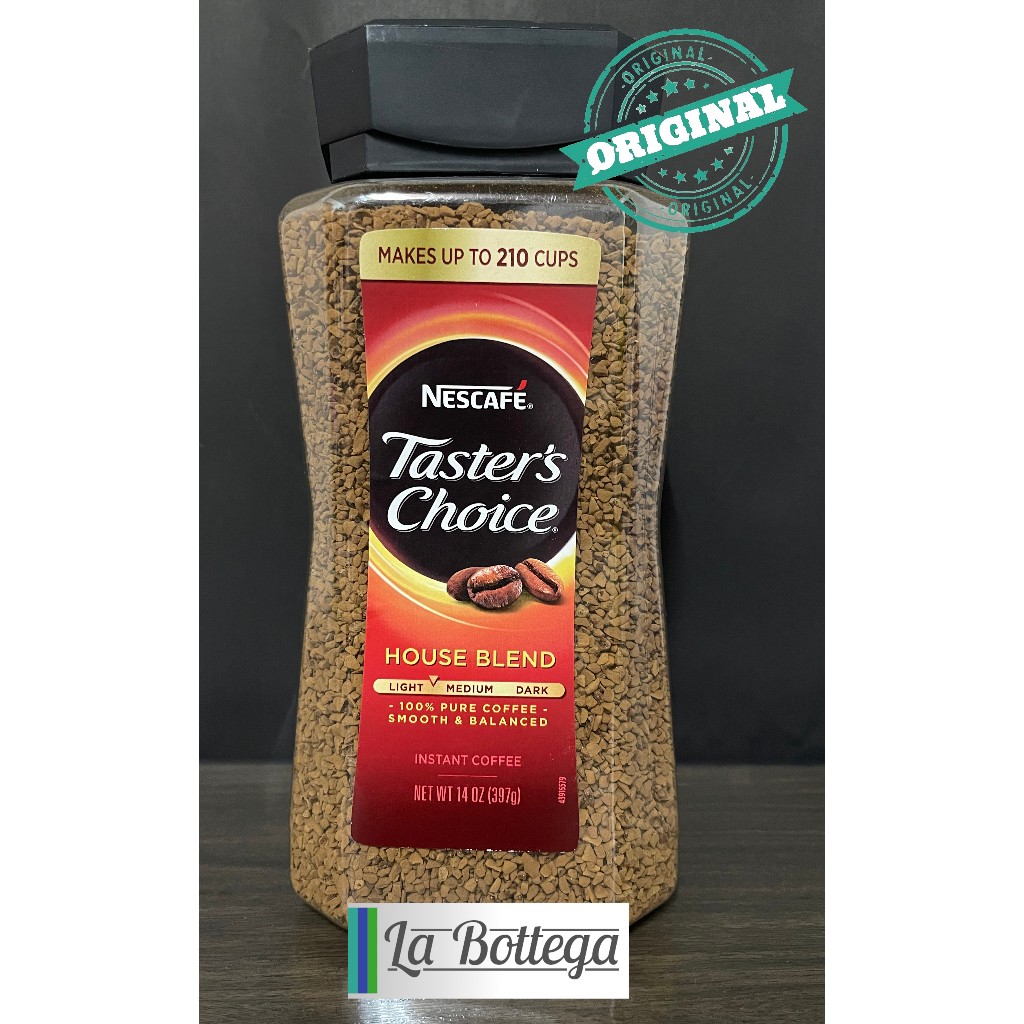 Nescafe Taster's Choice House Blend Instant Coffee 397g Shopee