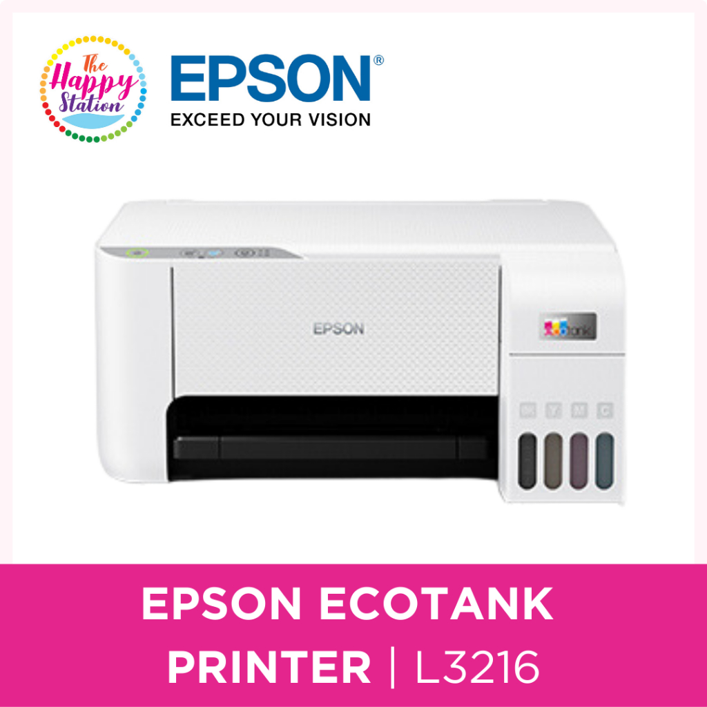 EPSON | EcoTank L3216, A4 All-in-One Ink Tank Printer | Shopee Philippines